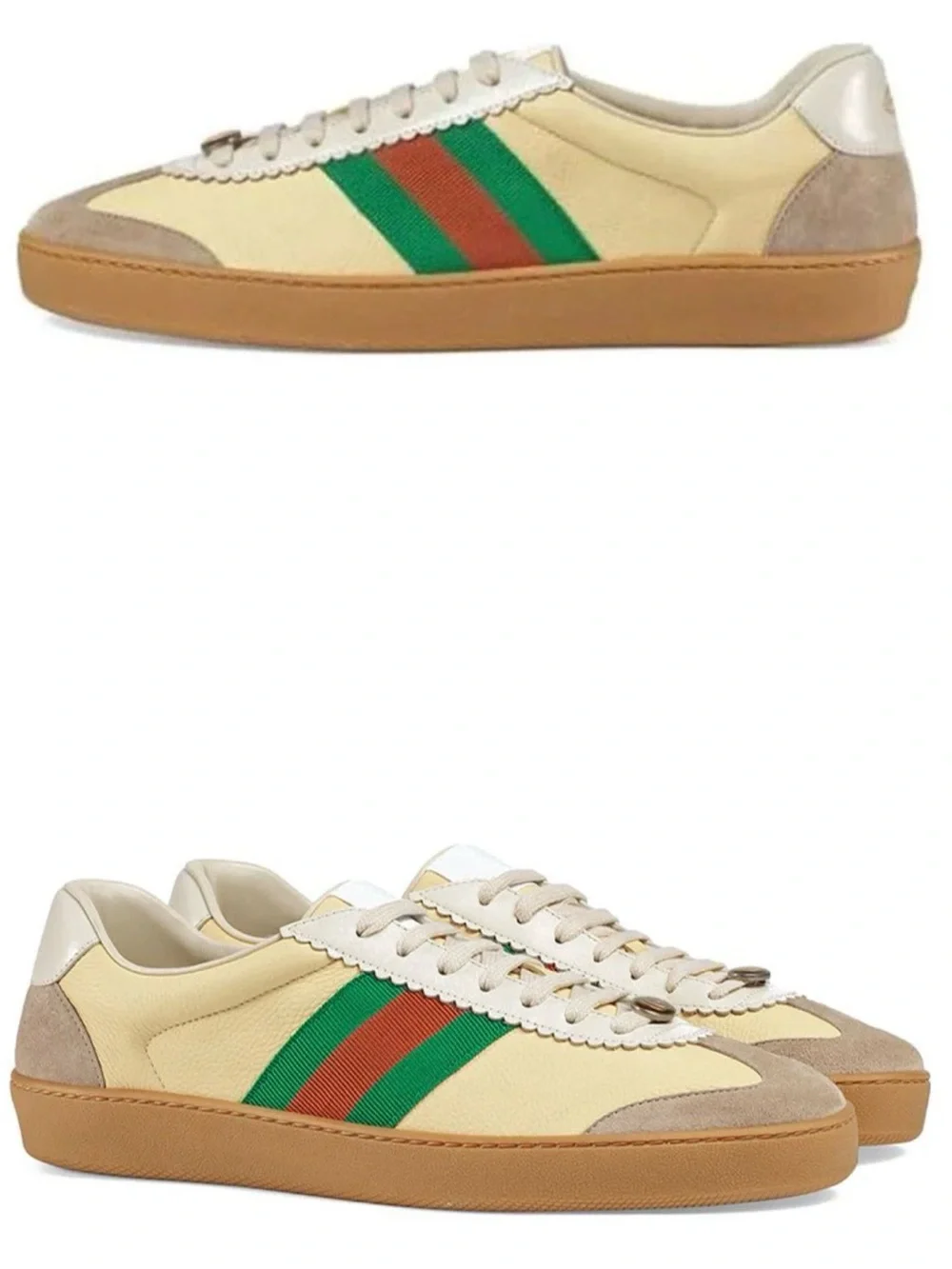 Gucci G74 Web Low Sneakers